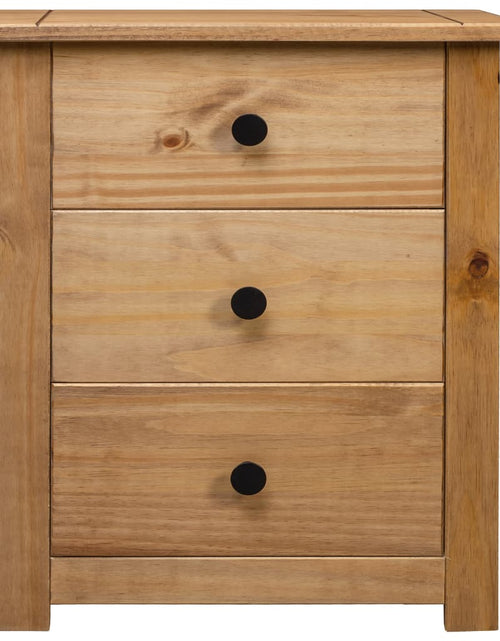Încărcați imaginea în vizualizatorul Galerie, Noptieră, 46 x 40 x 57 cm, lemn de pin, gama Panama - Lando
