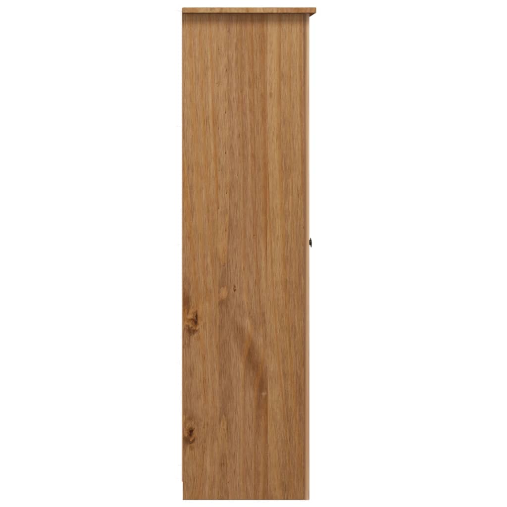 Șifonier cu 3 uși, 118 x 50 x 171,5 cm, pin gama Panama - Lando