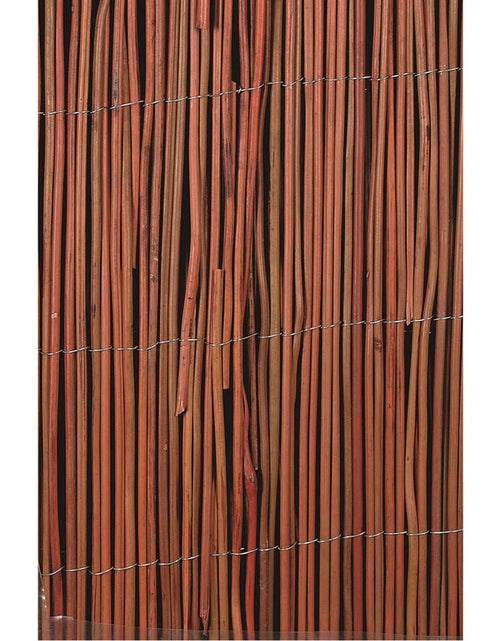 Încărcați imaginea în vizualizatorul Galerie, Nature Paravane de grădină, 2 buc., 1 x 5 m, salcie, 5 mm, gros - Lando
