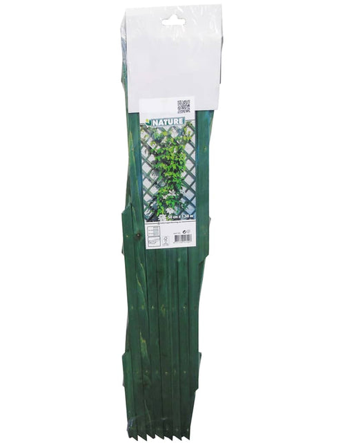 Загрузите изображение в средство просмотра галереи, Nature Spaliere de grădină, 2 buc., verde, 50 x 150 cm, lemn Lando - Lando
