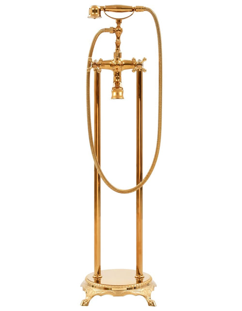 Загрузите изображение в средство просмотра галереи, Robinet de cadă independent, auriu, 99,5 cm, oțel inoxidabil - Lando
