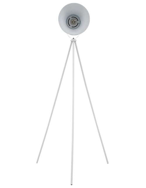 Încărcați imaginea în vizualizatorul Galerie, Lampă trepied de podea, alb, metal, E27 Lando - Lando
