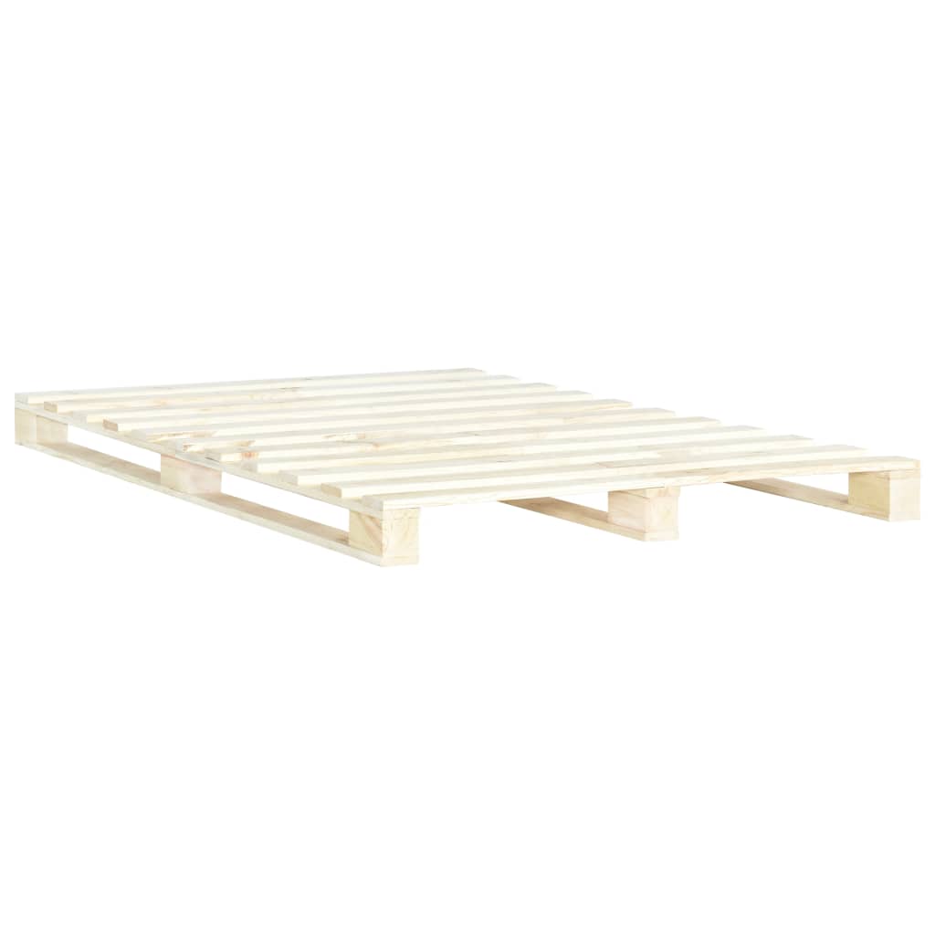 Cadru de pat din paleți, 160 x 200 cm, lemn masiv de pin - Lando