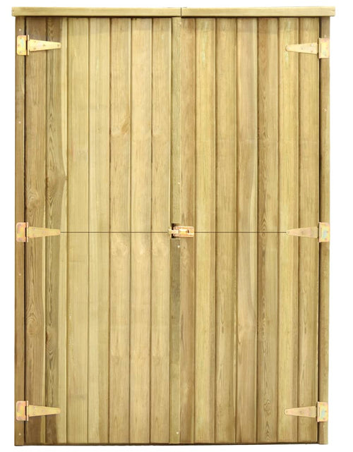Încărcați imaginea în vizualizatorul Galerie, Magazie unelte de grădină, 123x50x171 cm, lemn pin tratat Lando - Lando
