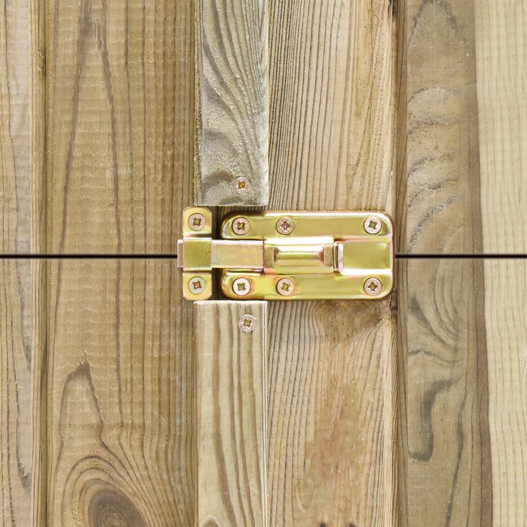 Magazie unelte de grădină, 232x110x170 cm, lemn pin tratat - Lando