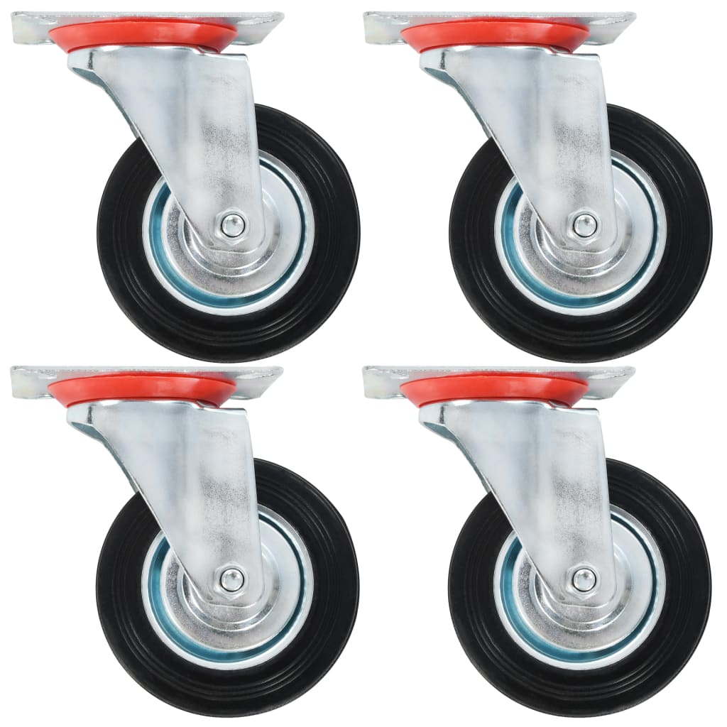 Roți pivotante, 8 buc., 100 mm Lando - Lando