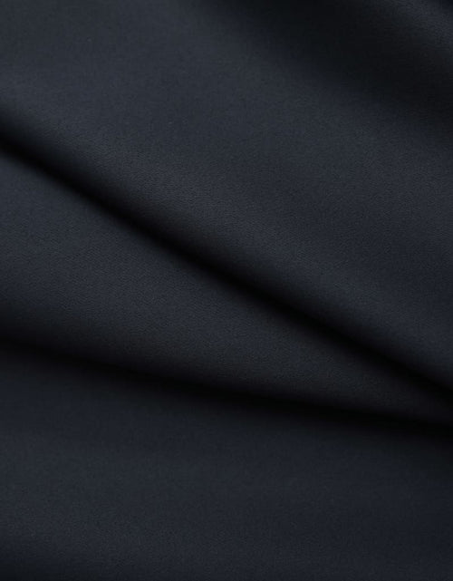 Încărcați imaginea în vizualizatorul Galerie, Draperii opace cu cârlige, 2 buc., negru, 140 x 225 cm Lando - Lando
