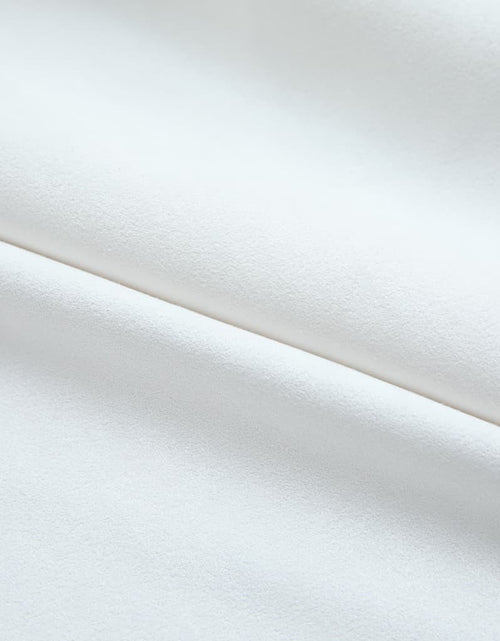 Încărcați imaginea în vizualizatorul Galerie, Draperii opace cu cârlige, 2 buc., alb ivoriu, 140 x 175 cm Lando
