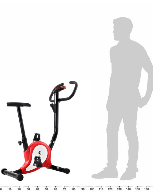Загрузите изображение в средство просмотра галереи, Bicicletă fitness cu centură de rezistență, roșu Lando - Lando
