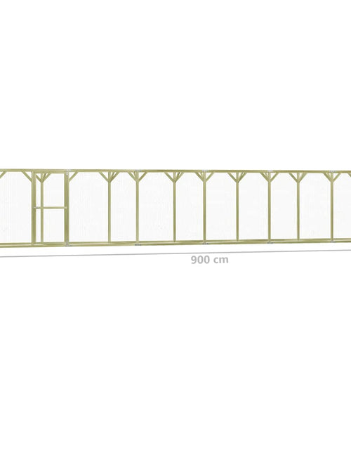 Загрузите изображение в средство просмотра галереи, Coteț pentru păsări, 1,5 x 9 x 1,5 m, lemn de pin tratat Lando - Lando
