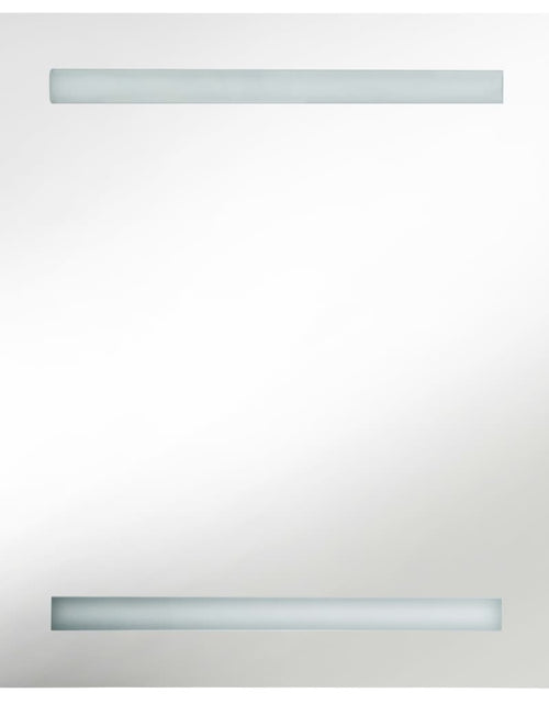 Încărcați imaginea în vizualizatorul Galerie, Dulap de baie cu oglindă și LED-uri, 50x13,5x60 cm - Lando

