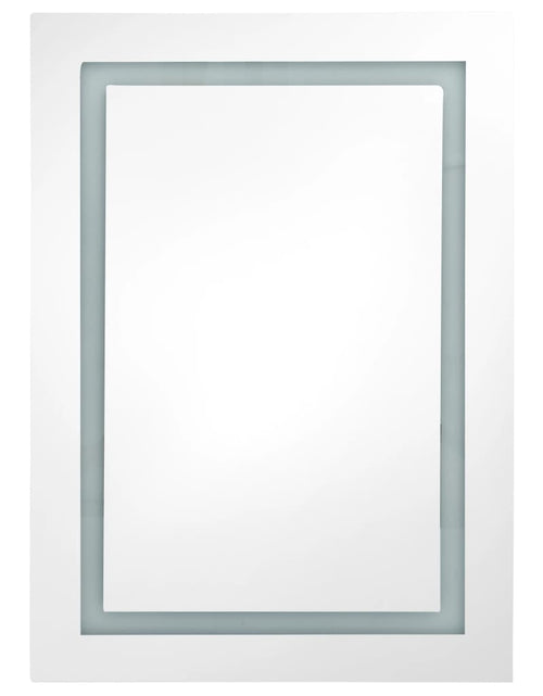 Încărcați imaginea în vizualizatorul Galerie, Dulap de baie cu oglindă și LED-uri, 50 x 13 x 70 cm - Lando
