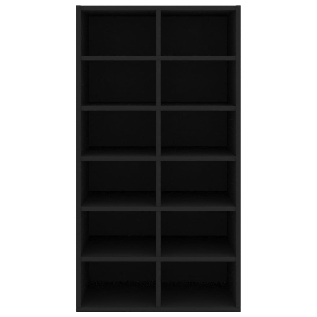 Pantofar, negru, 54x34x100 cm, PAL Lando - Lando