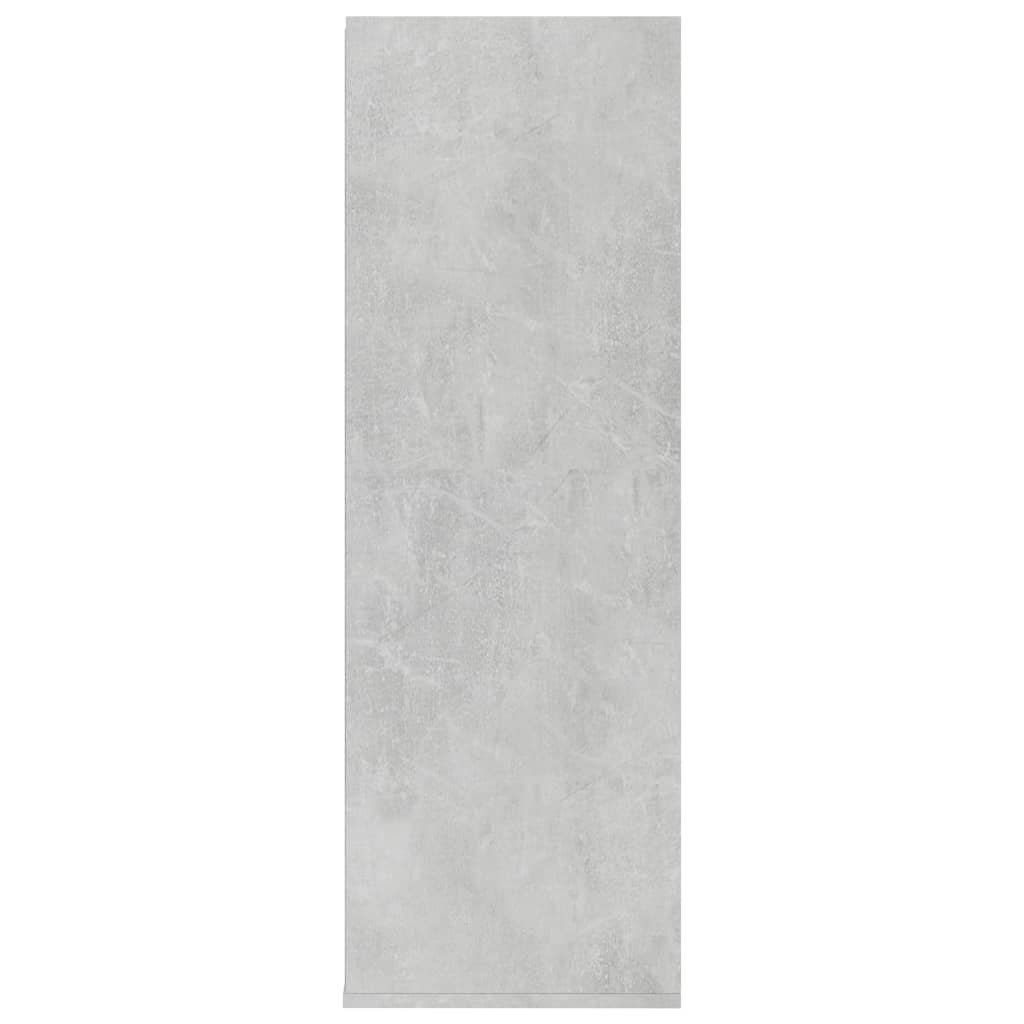 Pantofar, gri beton, 54x34x100,5 cm, lemn compozit - Lando