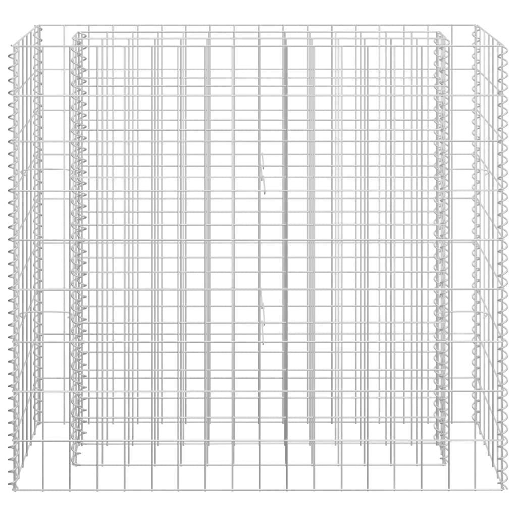 Strat înălțat gabion, 90 x 30 x 90 cm, oțel galvanizat Lando - Lando