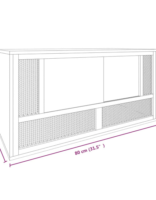 Загрузите изображение в средство просмотра галереи, Terariu, 80x40x40 cm, lemn prelucrat Lando - Lando
