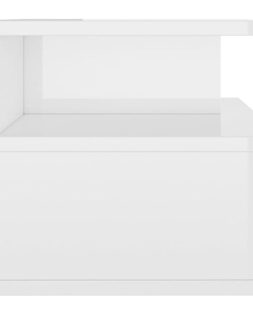 Загрузите изображение в средство просмотра галереи, Noptieră suspendată, alb extralucios, 40x31x27 cm, PAL - Lando
