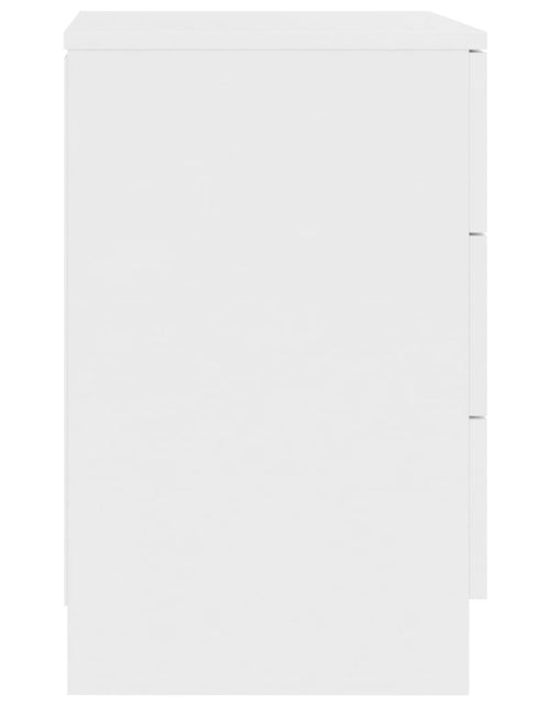 Încărcați imaginea în vizualizatorul Galerie, Noptieră, alb, 38x35x56 cm, PAL - Lando
