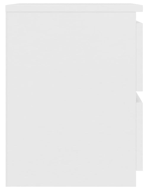 Încărcați imaginea în vizualizatorul Galerie, Noptieră, alb, 30 x 30 x 40 cm, PAL - Lando
