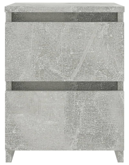 Încărcați imaginea în vizualizatorul Galerie, Noptieră, gri beton, 30 x 30 x 40 cm, PAL - Lando
