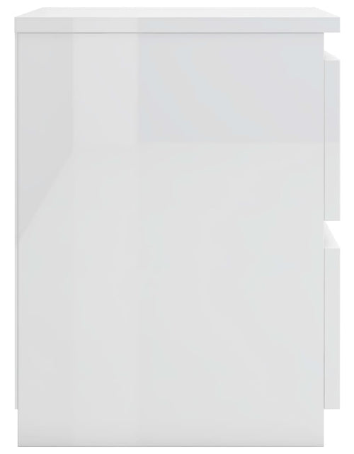 Загрузите изображение в средство просмотра галереи, Noptieră, alb extralucios, 30 x 30 x 40 cm, PAL - Lando
