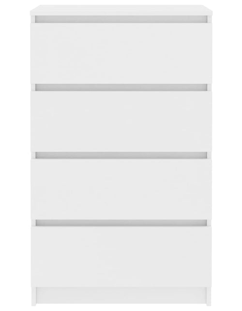 Загрузите изображение в средство просмотра галереи, Servantă, alb, 60x35x98,5 cm, lemn compozit Lando - Lando
