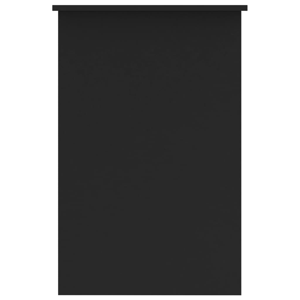 Birou, negru, 100 x 50 x 76 cm, PAL - Lando