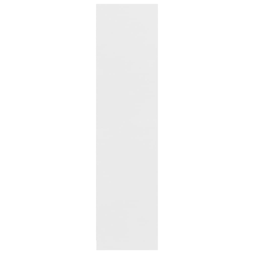 Șifonier cu sertare, alb, 50x50x200 cm, PAL - Lando