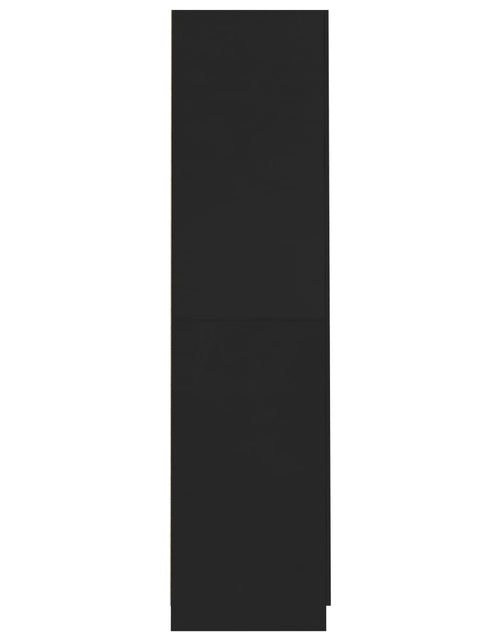 Încărcați imaginea în vizualizatorul Galerie, Șifonier, negru, 90x52x200 cm, PAL - Lando
