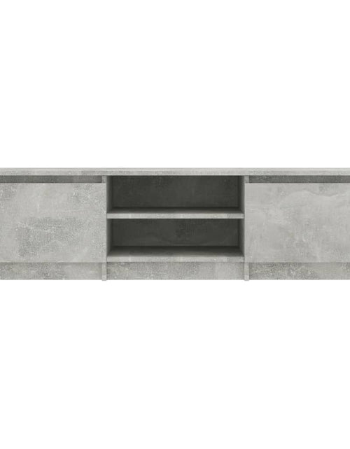 Încărcați imaginea în vizualizatorul Galerie, Comodă TV, gri beton, 140 x 40 x 35,5 cm, PAL Lando - Lando

