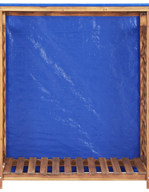 Загрузите изображение в средство просмотра галереи, Șopron de lemne, 105 x 38 x 115, lemn masiv de acacia Lando - Lando
