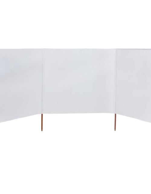 Încărcați imaginea în vizualizatorul Galerie, Paravan anti-vânt cu 3 panouri, nisipiu, 400 x 160 cm, textil Lando - Lando
