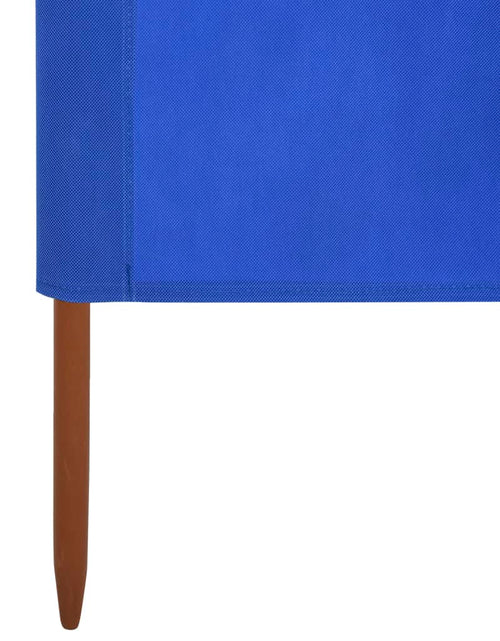 Încărcați imaginea în vizualizatorul Galerie, Paravan anti-vânt cu 6 panouri, azur, 800 x 80 cm, textil - Lando
