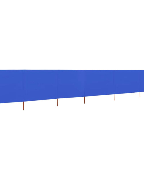 Încărcați imaginea în vizualizatorul Galerie, Paravan anti-vânt cu 6 panouri, azur, 800 x 160 cm, textil Lando - Lando
