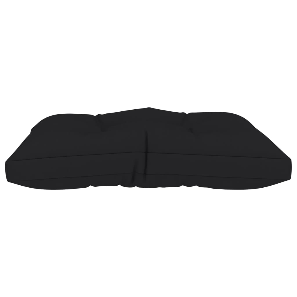 Pernă de canapea din paleți, negru, 60 x 61 x 10 cm Lando - Lando