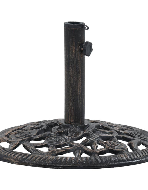 Încărcați imaginea în vizualizatorul Galerie, Bază de umbrelă, bronz, 12 kg, 48 cm, fontă Lando - Lando
