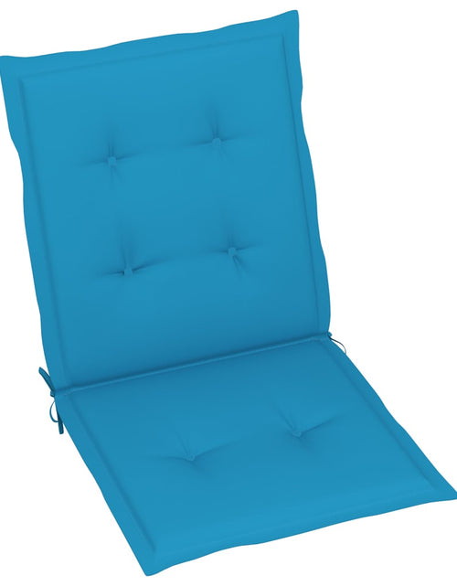 Загрузите изображение в средство просмотра галереи, Perne pentru scaun de grădină, 2 buc., albastru, 100x50x3 cm Lando - Lando
