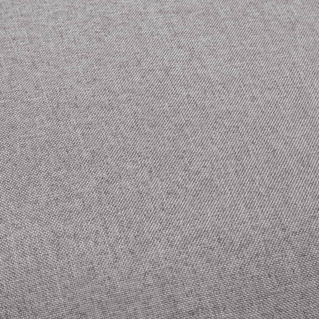 Scaun de bar, gri taupe, material textil - Lando