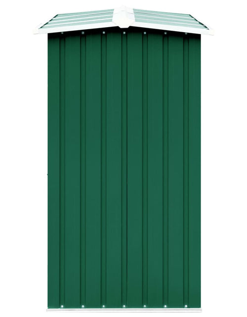Загрузите изображение в средство просмотра галереи, Șopron depozitare lemne, verde, 330x92x153 cm, oțel galvanizat Lando - Lando
