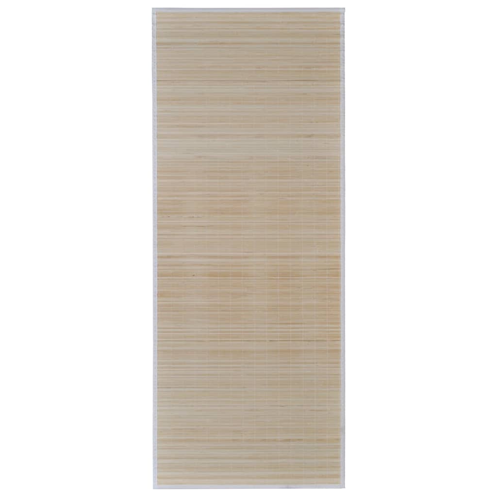 Covoare de bambus natural, 2 buc., 120x180 cm, dreptunghiulare Lando - Lando