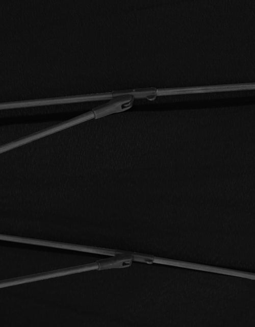 Загрузите изображение в средство просмотра галереи, Umbrelă de soare de exterior, stâlp aluminiu, negru, 270 cm Lando - Lando
