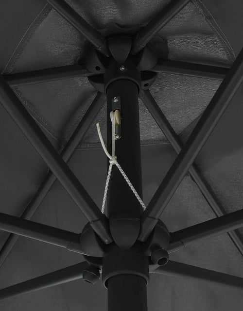 Încărcați imaginea în vizualizatorul Galerie, Umbrelă de soare cu stâlp aluminiu, antracit, 270 x 246 cm Lando - Lando
