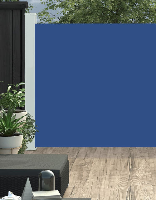 Загрузите изображение в средство просмотра галереи, Copertină laterală retractabilă de terasă, albastru, 170x300 cm - Lando
