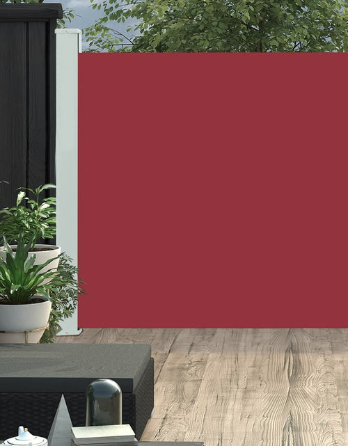 Încărcați imaginea în vizualizatorul Galerie, Copertină laterală retractabilă de terasă, roșu, 170 x 300 cm - Lando
