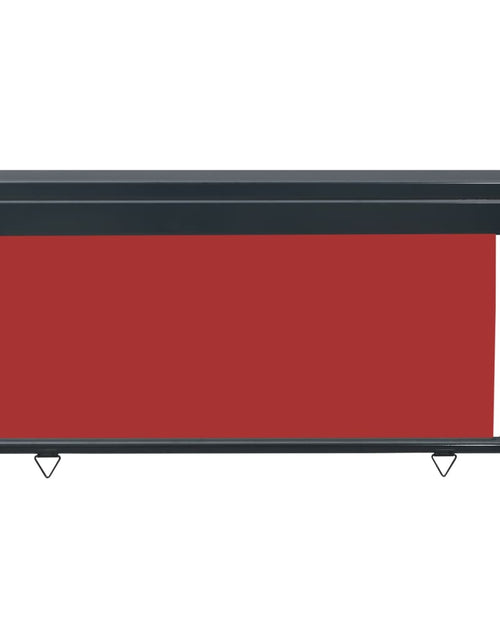 Загрузите изображение в средство просмотра галереи, Copertină laterală de balcon, roșu, 140 x 250 cm - Lando

