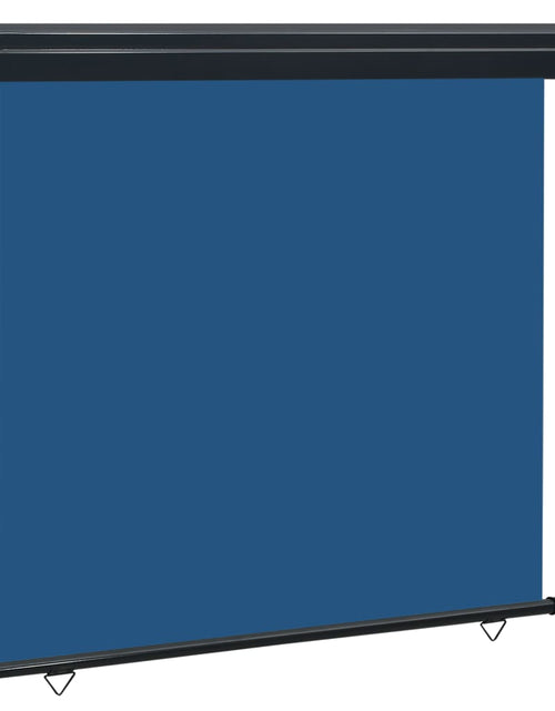 Încărcați imaginea în vizualizatorul Galerie, Copertină laterală de balcon, albastru, 160 x 250 cm - Lando

