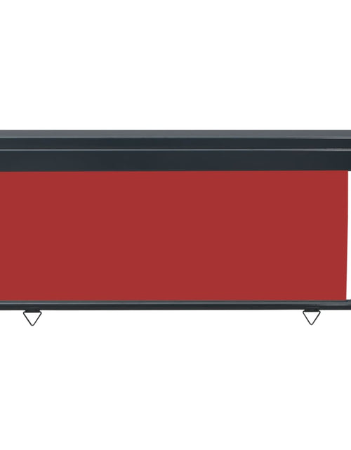 Încărcați imaginea în vizualizatorul Galerie, Copertină laterală de balcon, roșu, 160 x 250 cm - Lando
