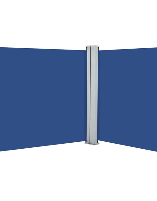 Încărcați imaginea în vizualizatorul Galerie, Copertină laterală retractabilă, albastru, 120 x 600 cm - Lando
