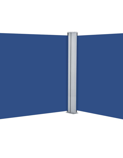 Încărcați imaginea în vizualizatorul Galerie, Copertină laterală retractabilă, albastru, 140 x 600 cm - Lando
