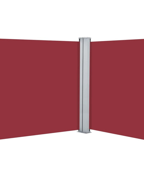 Încărcați imaginea în vizualizatorul Galerie, Copertină laterală retractabilă, roșu, 140 x 600 cm - Lando

